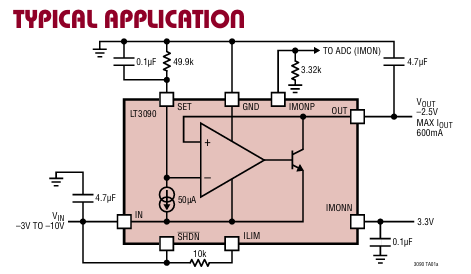 LT3090EDD線性穩(wěn)壓器(LDO)現貨供應