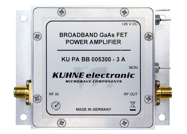 KU PA BB 005300-3 A射頻寬帶功率放大器Kuhne KU PA BB 005300-3 A射頻寬帶功率放大器Kuhne